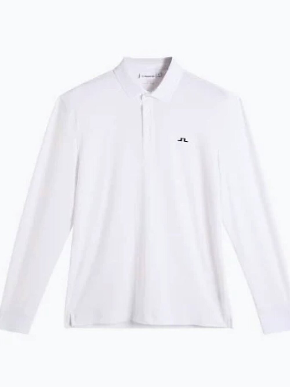 J.Lindeberg White Button Down Shirt Embroidered Logo Size L